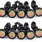 Luz faro Led ojo de Aguila (pack de 2 luces) - Rojo